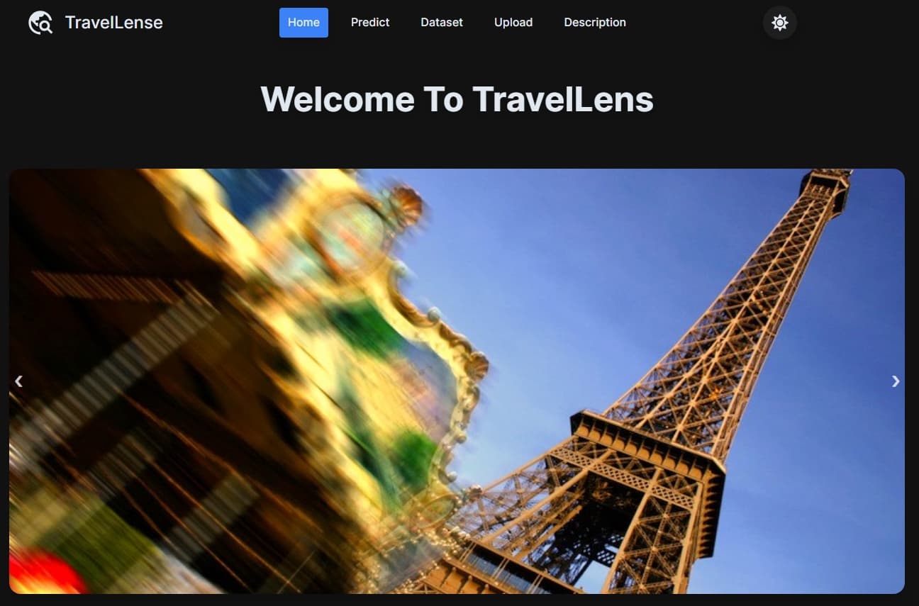 TravelLens preview